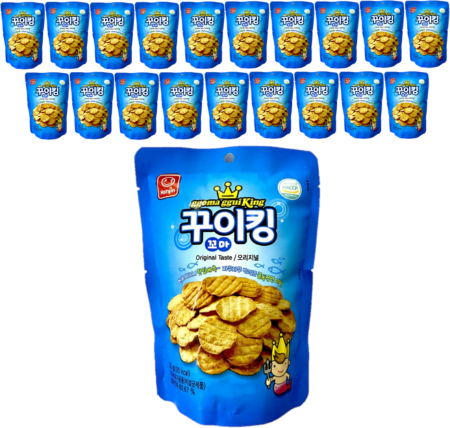 한진식품 꼬마꾸이킹 오리지날, 25g, 20개