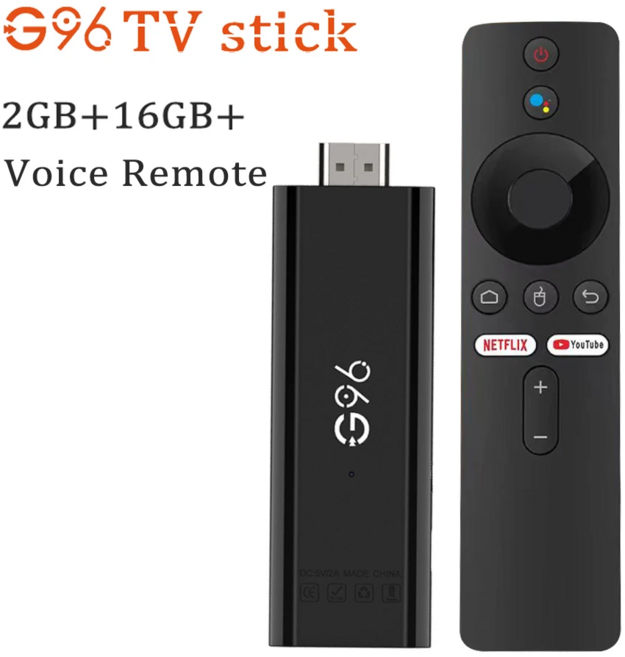안드로이드 스마트 TV 티비 스틱 블루투스 리모컨 13.0 미니 8K HDR10 + TV 스틱 BT 음성 어시스턴트 AllwinnerH313 쿼드 코어 Cortex A53 G9, 1) 2GB16GBVI, 1개