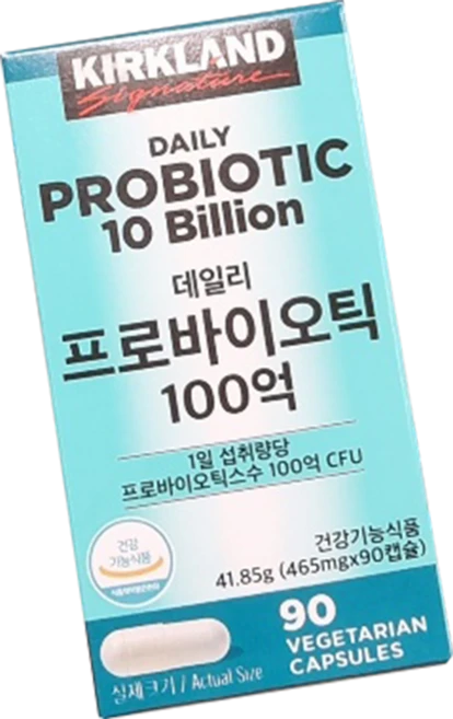 KS데일리 프로바이오틱 100억 465mg x 90캡슐, 90정, 1개 - 쿠팡