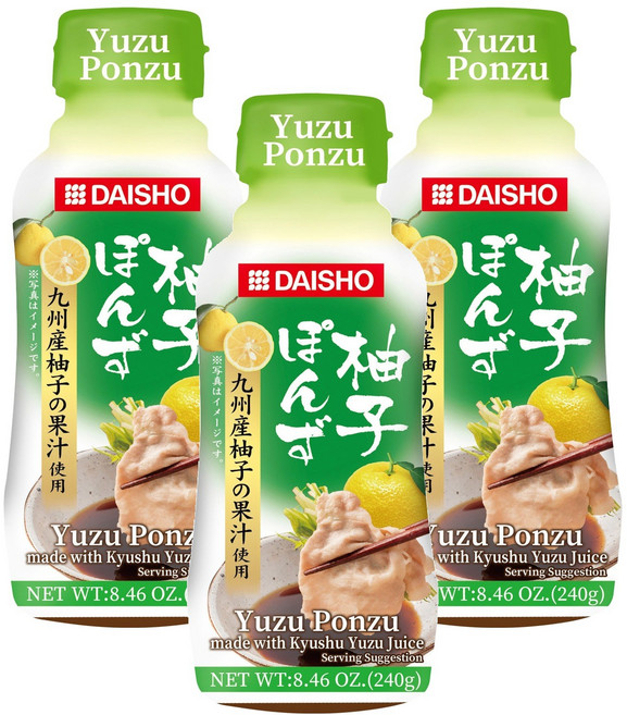다이쇼 유자 폰즈, 240g, 3개