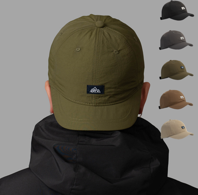 월간리빙 짧은챙 운동 헬스 런닝 캠핑 깊은 볼캡 캡모자