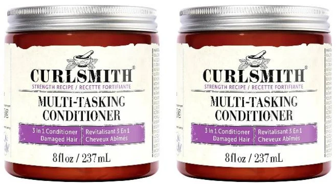CURLSMITH 컬스미스 멀티태스킹 컨디셔너 8 fl oz 2팩, 237ml - 쿠팡