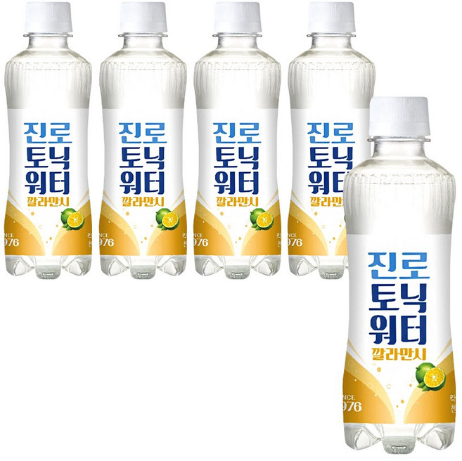 하이트진로 진로믹서 토닉워터 깔라만시, 300ml, 5개