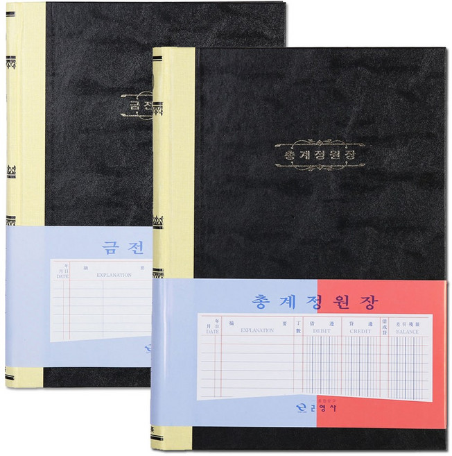근영사 장부속지 [25P/금전출납부/원부/매입매출장등], 원부