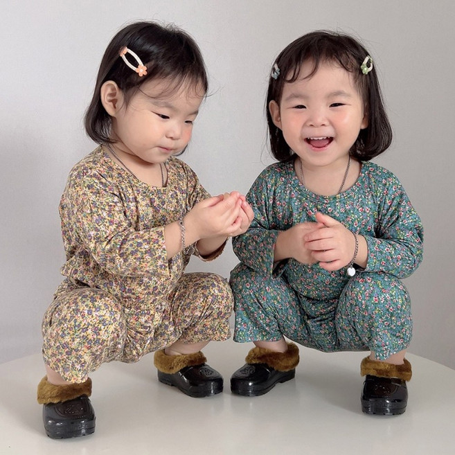 국내제작김장룩 발열내의보온 기모실내복/실외복 상하세트