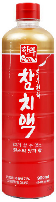 한라 참치액, 1개, 900ml