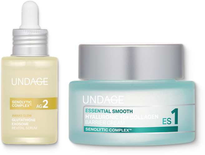 언데이지 글루타티온 잡티 세럼 크림 세트, 1개, 40ml