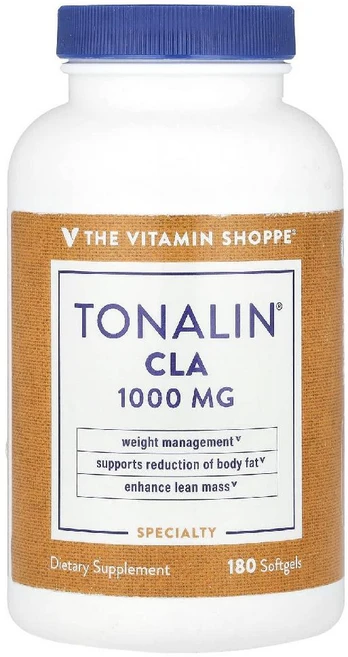 더비타민샵 Tonalin CLA 1000mg 공액리놀레산 소프트젤 180정, 1개 - 쿠팡