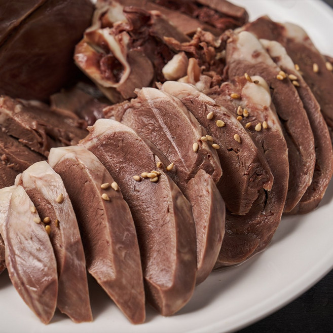 돼지울대염통 5개입(완숙) 돼지내장 부속물 순대볶음 전골 국밥재료