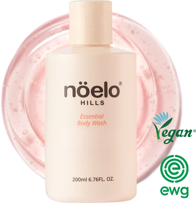 [노엘로힐스] 출산전/후 유해성분 배제 비건 바디워시 (청담동 임산부스파 / 신세계 현대 롯데 백화점 / 에센셜 바디워시), 1개, 200ml - 쿠팡