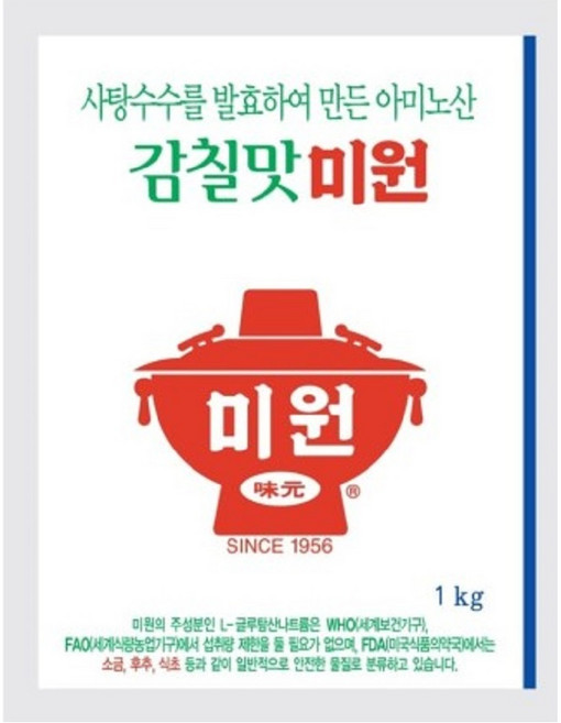 청정원 감칠맛나는미원, 1kg, 10개