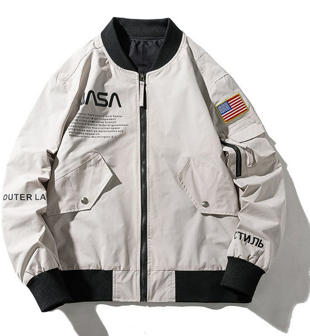 미군 항공점퍼 스카잔 스카쟌 블루종 집업 바시티 자켓 빅사이즈 연예인 커플