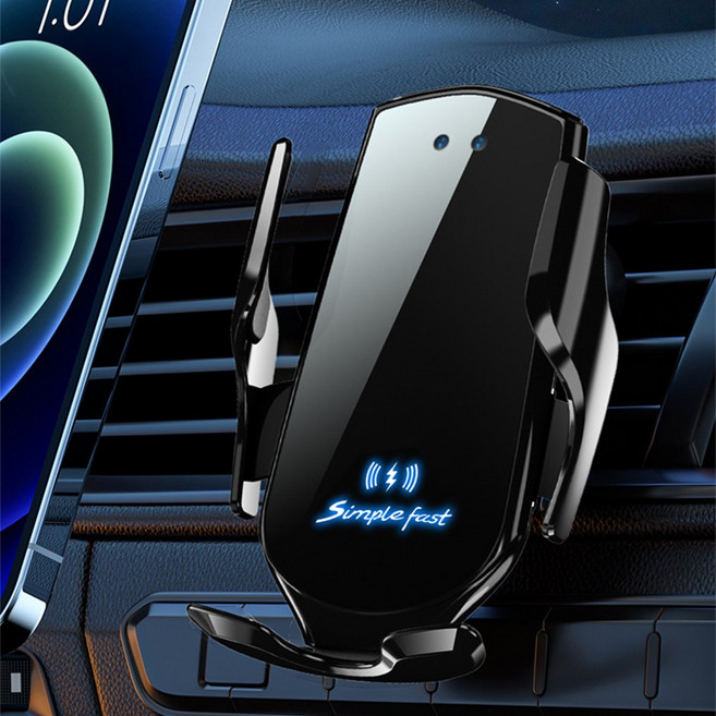 모가비 차량용 무선충전 거치대 MOG-094, 1세트, 블랙