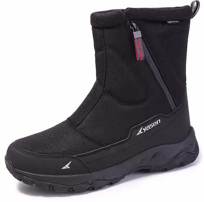 羊毛雪靴 男款戶外短靴 加絨加厚防滑雪地靴