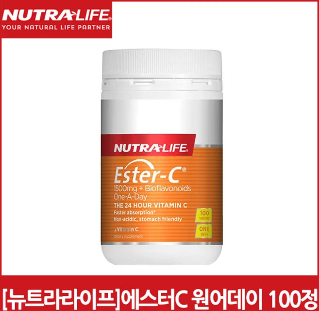 [뉴트라라이프] 에스터C 원어데이 100정, 1개 - 쿠팡