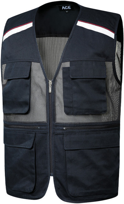 에이스 작업복 안전 조끼 낚시 등산 조끼 인쇄가능