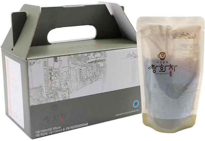 지구마을 대구약전골목 수제 쌍화차, 150ml, 7개입, 1박스