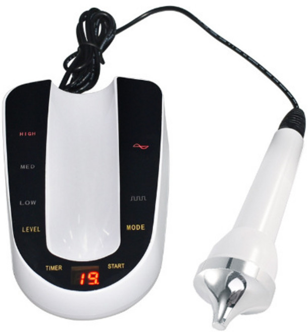 超聲波導入儀 臉部眼部護理 美容儀器 去角質 嫩膚 提亮膚色, 插電款, 眼部超聲波