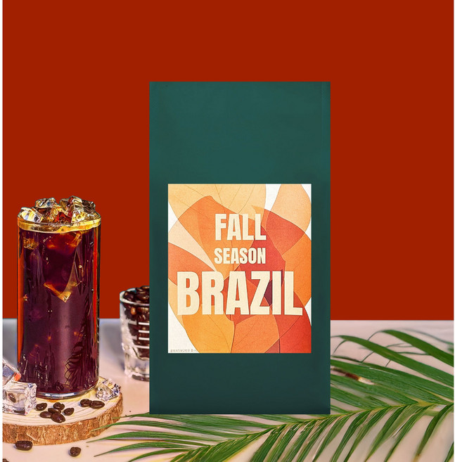 시티커피 폴 브라질 세하도 17.18 파인컵 싱글 원두, 1개, 500g, 홀빈(분쇄안함)