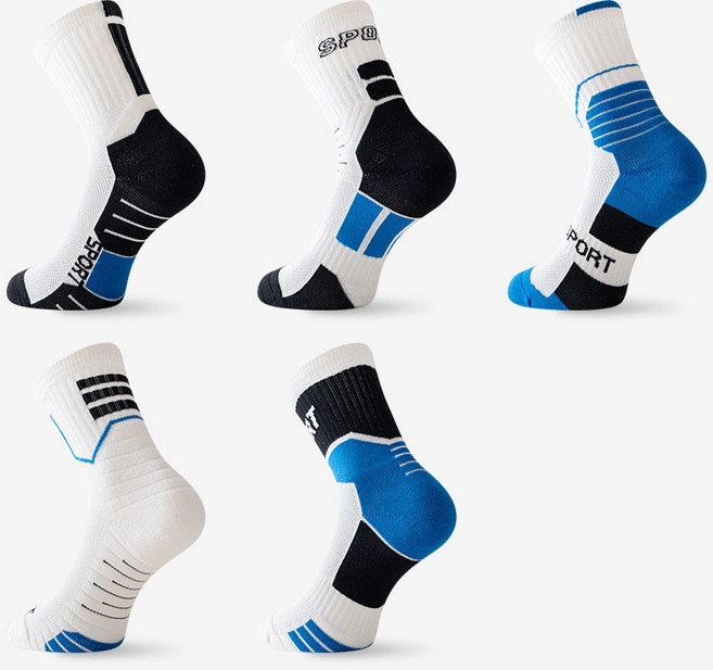 籃球襪毛巾底運動襪專業馬拉松防滑長筒襪男款中筒加厚襪子批發