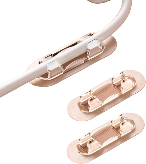 아이앤트 케이블 와이어 클립 전선정리 고정 선 정리 세트, 아크릴L, 20개