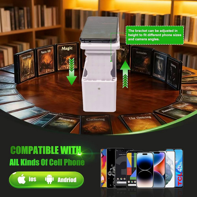 매직 개더링을 카드 TCG TCG 홀더용 스탠드 카드와 MANABOX MTG 정렬 스테이블 MTG 스캔 호환되는 위한 스캐너 관리를 U2013 디스플레이