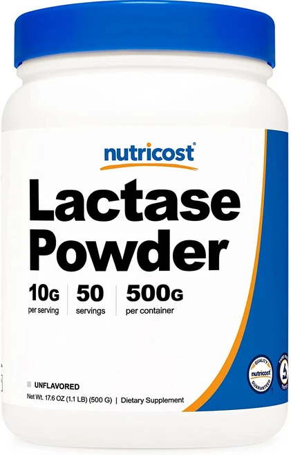 뉴트리코스트 락타아제 파우더 글루텐 프리, 1개, 500g - 쿠팡