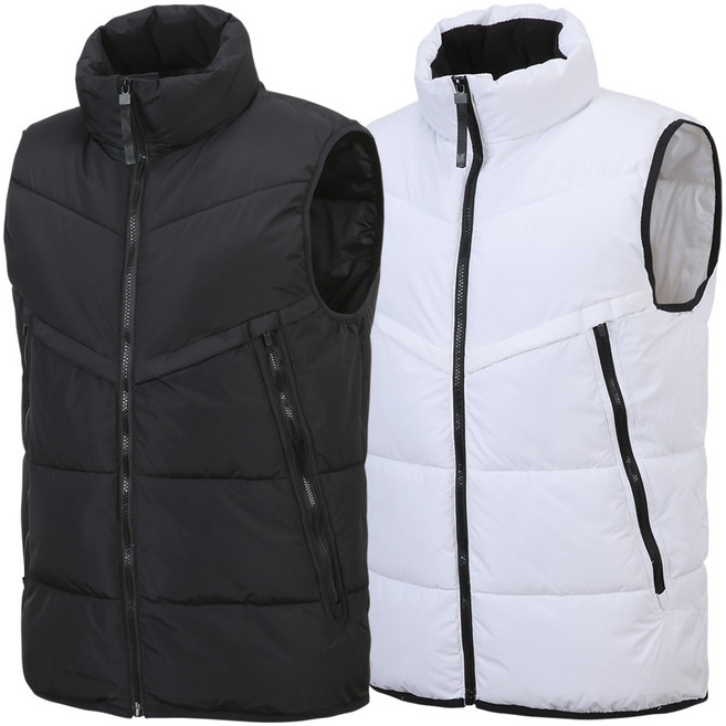 남자 경량 패딩조끼 다운라이크 베스트 단체 작업 조끼