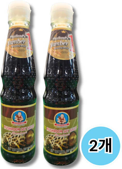 헬씨보이 버섯간장 300ml Thailand Healthy Boy Mushroom Soy Sauce 300ml, 2개