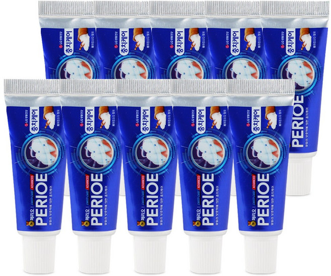 페리오 캐비티케어 알파 치약 20g, 10개