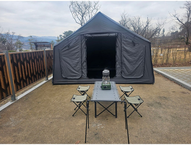 울프 노스 09 TC 면 에어 텐트, 새도우그레이