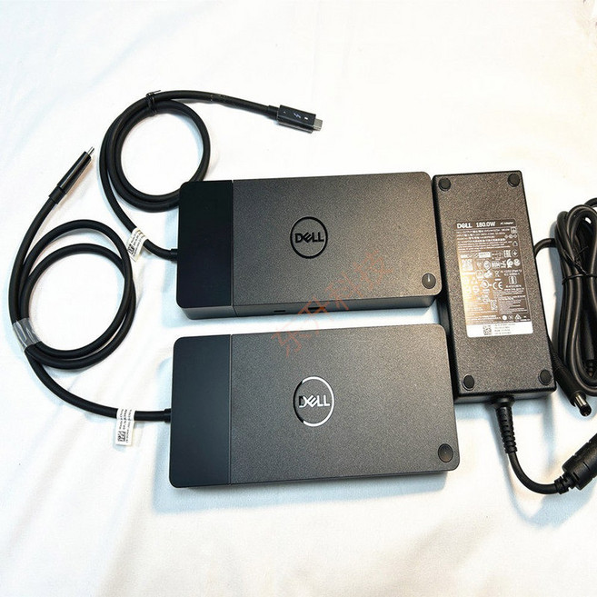 WD19TBS D6000S DELL 도킹 엑세서리 컴퓨터 스테이션 USB-C, B. 9.5 새로운 WD22TB4 180W