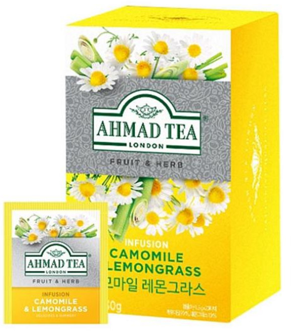 (아마드) 캐모마일 레몬그라스 허브차 20티백 허브티백, 해당제품선택