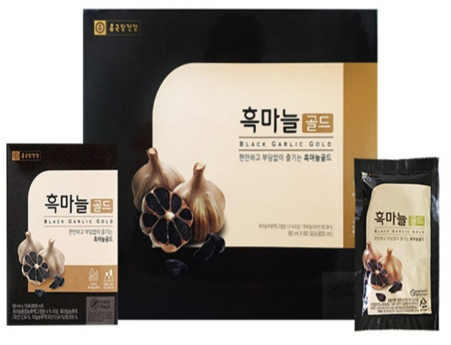 종근당건강 흑마늘골드60포, 4800ml, 1개