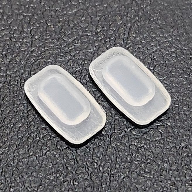 플러스핫템 12p 끼우는 울템 사각 안경 코받침 교체 선글라스 실리콘 코패드 미끄럼 흘러내림 안경 자국 통증 방지 셀프 수리