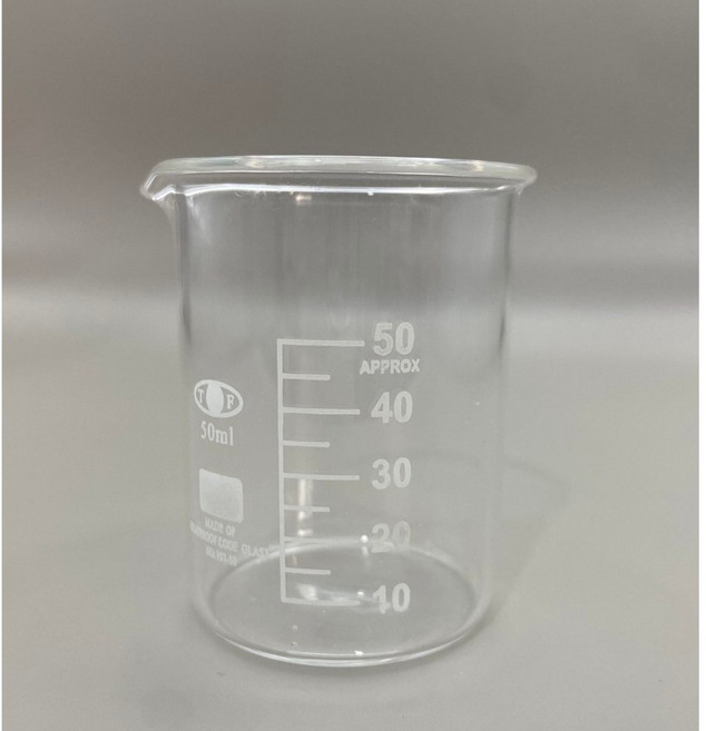 新安堂-玻璃燒杯, 1個, 50ml