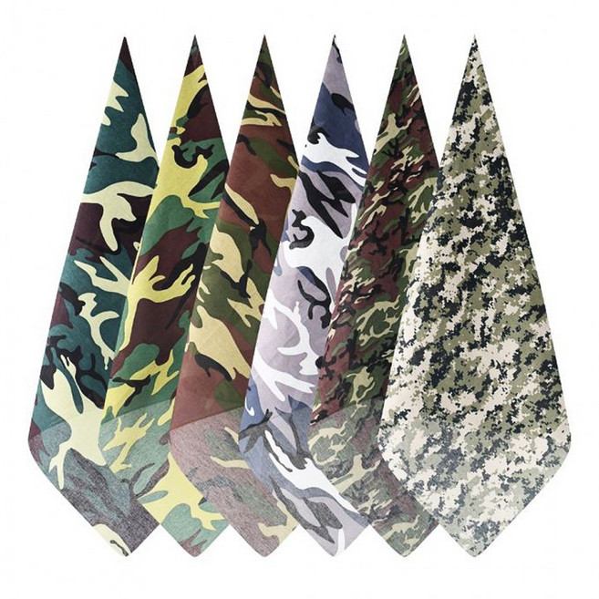 밀리터리 스카프 멀티 반다나 군인 손수건, 상세페이지 참조