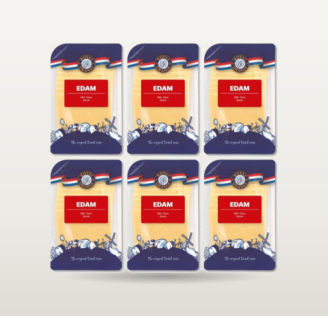 코스트코 Royal Orange 에담 슬라이스 150g, 6개