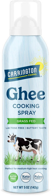 CARRINGTON FARMS Ghee 料理噴霧 草飼 無乳糖 生酮友好, 1個, 142ml