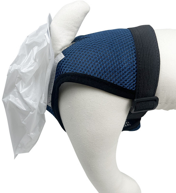 강아지똥기저귀 애견 노견 대변 리필 봉투, 소형, 1개, 40개입