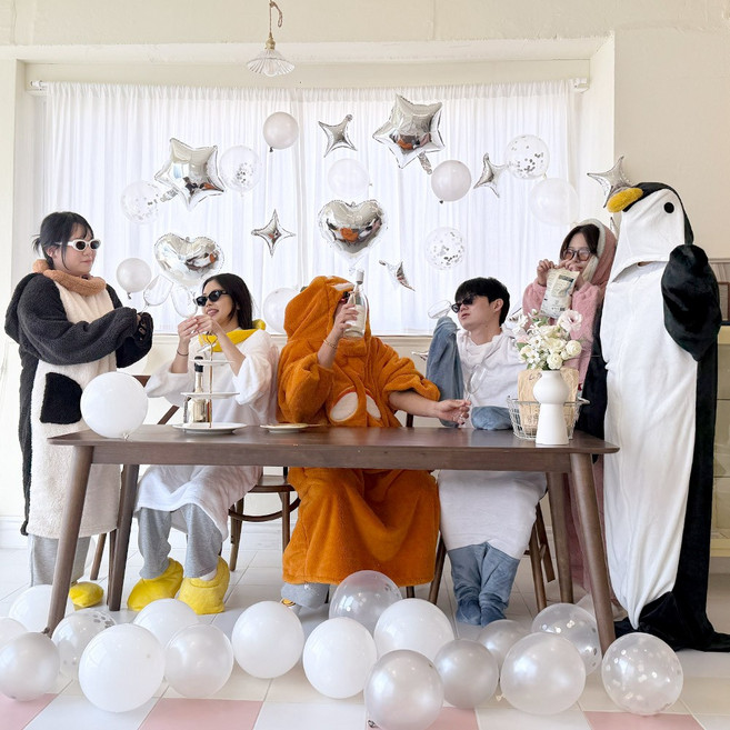 (파자마파티)극세사 홈웨어 6종 택1//홈웨어/파자마원피스/긴팔잠옷/가을잠옷/캐릭터잠옷/연말파티오버핏/데일리/긴팔잠옷/원피스잠옷/루즈핏/빅사이즈/편한옷/파자마세트/겨울잠옷