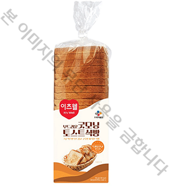 이츠웰 부드러운 굿모닝 토스트 식빵, 1개, 750g