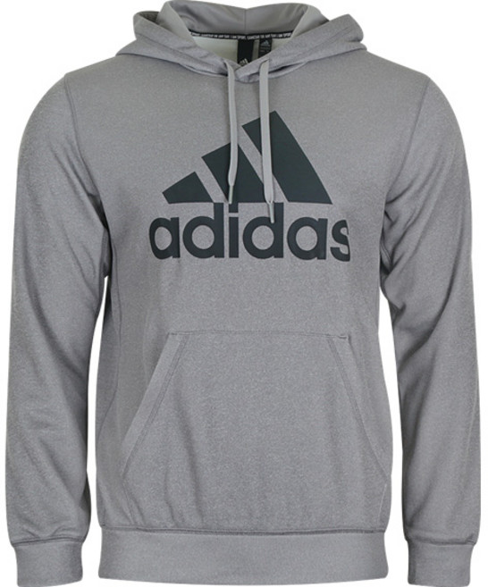 아디다스 남성 브러쉬드 후드 긴발 티셔츠 H40896