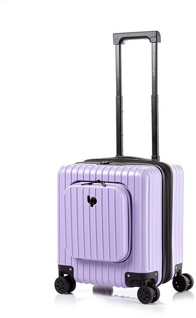 LUCKY PLANET 고비욘드 S3캐리어 퍼플로즈 기내용 17인치 독일산PC100%