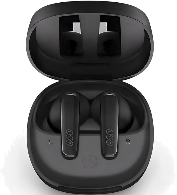 QCY T13 X 스터닝 사운드 블루투스 이어폰, 블랙, BH23QT26A