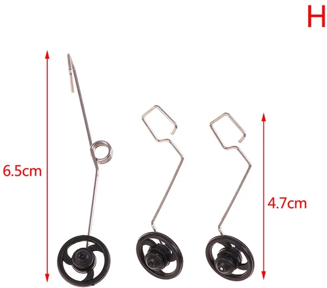 바퀴가 달린 RC 폼 손 던지기 글라이더 착륙 기어 키트 Cessna J-11 SU27 Z51 F22 용 비행기 액세서리 세, 07 H