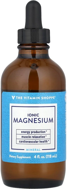 The Vitamin Shoppe 이온성 마그네슘 118ml(4fl oz) Shoppe (더 비타민 샵), The Vitamin Shoppe, 이온성 마그네슘,, 1개, 118ml - 쿠팡