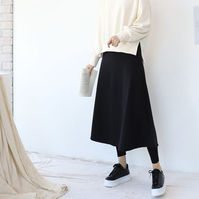 마더라이크 T.인조밍크털후레아스커트