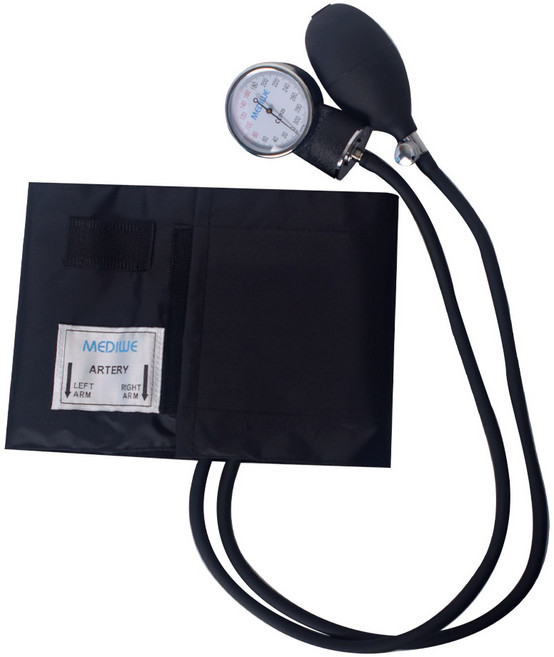 (의료기기) 메디위 수동 메타 아네로이드 혈압계 WEBP-7575 전문가용 혈압측정기, 1개