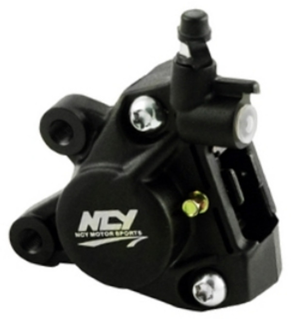 NCY 鍛造對向2活塞卡鉗 通用型, 黑色, 1個